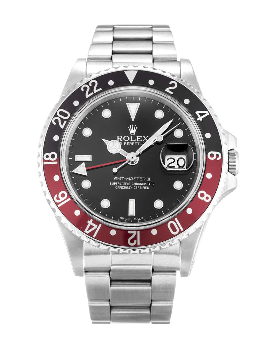 Pre Owned Rolex GMT Master II 16760 Watch Watchfinder Co